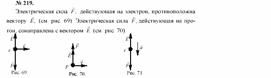 Механика. Теория относительности. Электродинамика, 10 класс, Громов, Шаронова, 2001-2012, задачи и упражнения Задача: 219