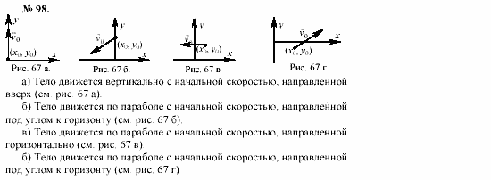 Механика. Теория относительности. Электродинамика, 10 класс, Громов, Шаронова, 2001-2012, задачи и упражнения Задача: 98