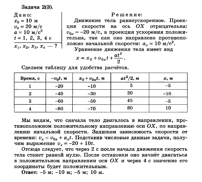 Физика, 10 класс, Мякишев, Буховцев, Чаругин, 2014, Упражнение 3 Задача: 2(3)