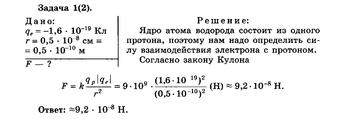 Физика, 10 класс, Мякишев, Буховцев, Чаругин, 2014, Упражнение 16 Задача: 1(2)