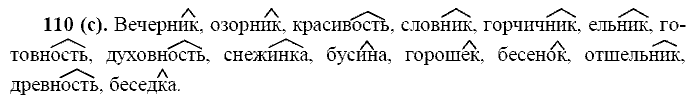 Базовый уровень, 10 класс, Власенков А.И., Рыбченкова Л.М., 2009-2014, задание: 110 (с)