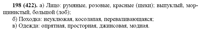 Базовый уровень, 10 класс, Власенков А.И., Рыбченкова Л.М., 2009-2014, задание: 198 (422)