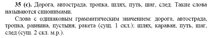 Базовый уровень, 10 класс, Власенков А.И., Рыбченкова Л.М., 2009-2014, задание: 35 (с)