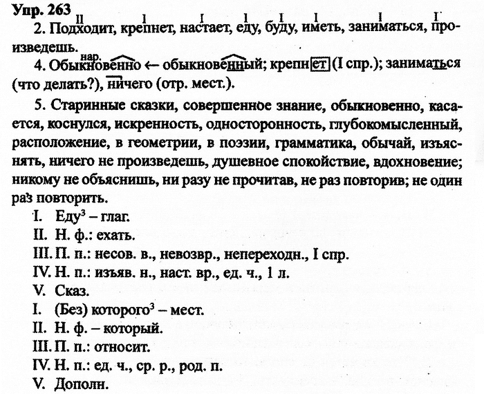 Русский язык, 10 класс, Дейкина, Пахнова, 2009, задание: 263
