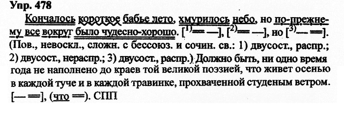 Русский язык, 10 класс, Дейкина, Пахнова, 2009, задание: 478
