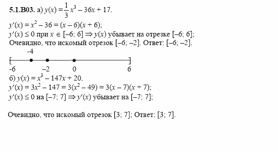 ГДЗ Алгебра и начала анализа: Сборник задач для ГИА, 11 класс, С.А. Шестакова, 2004, задание: 5_1_B03
