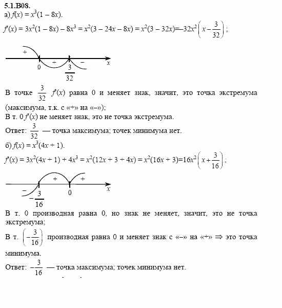 ГДЗ Алгебра и начала анализа: Сборник задач для ГИА, 11 класс, С.А. Шестакова, 2004, задание: 5_1_B08