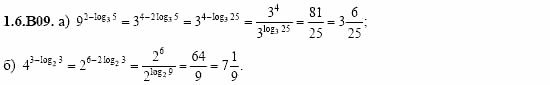 ГДЗ Алгебра и начала анализа: Сборник задач для ГИА, 11 класс, С.А. Шестакова, 2004, задание: 1_6_B09