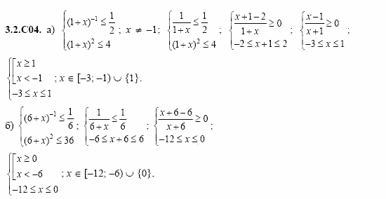 ГДЗ Алгебра и начала анализа: Сборник задач для ГИА, 11 класс, С.А. Шестакова, 2004, задание: 3_2_C04