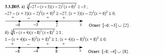ГДЗ Алгебра и начала анализа: Сборник задач для ГИА, 11 класс, С.А. Шестакова, 2004, задание: 3_3_B05