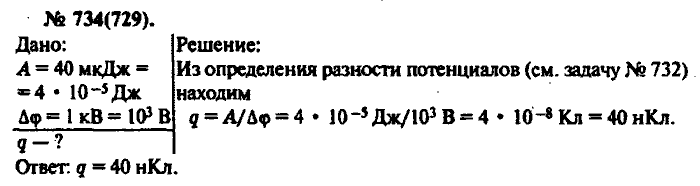 Задачник, 11 класс, Рымкевич, 2001-2013, задача: 734(729)