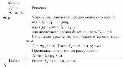 Задачник, 11 класс, А.П.Рымкевич, 2003, задание: 311