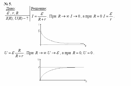 Физика, 11 класс, Касьянов, 2001-2011, § 11 Задача: 5