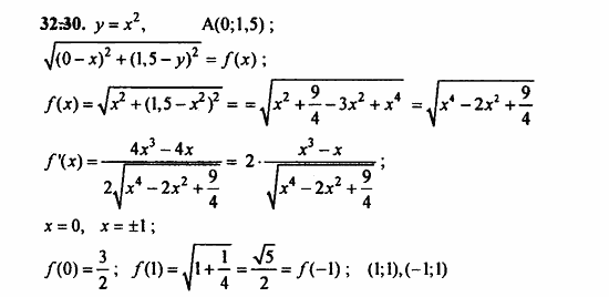 ГДЗ Алгебра и начала анализа. Задачник, 11 класс, А.Г. Мордкович, 2011, § 31 Построение графиков функций Задание: 32.30