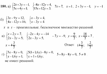 Начала анализа, 11 класс, А.Н. Колмогоров, 2002, Глава V. Задачи на повторение Задание: 180
