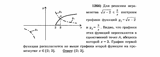 Начала анализа, 11 класс, А.Н. Колмогоров, 2010, Глава V. Задачи на повторение Задание: 126б