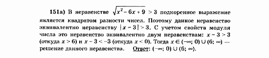 Начала анализа, 11 класс, А.Н. Колмогоров, 2010, Глава V. Задачи на повторение Задание: 151а
