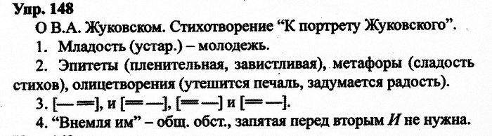 Русский язык, 11 класс, Дейкина, Пахнова, 2009, задание: 148