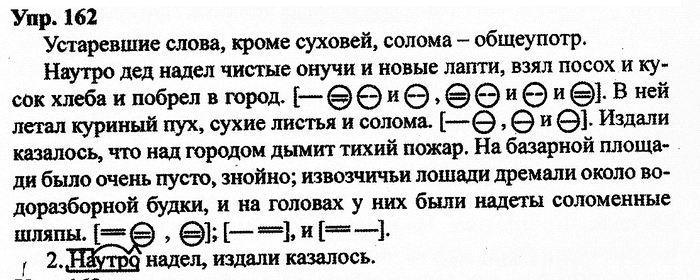 Русский язык, 11 класс, Дейкина, Пахнова, 2009, задание: 162