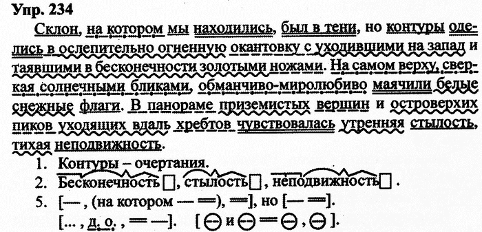 Русский язык, 11 класс, Дейкина, Пахнова, 2009, задание: 234
