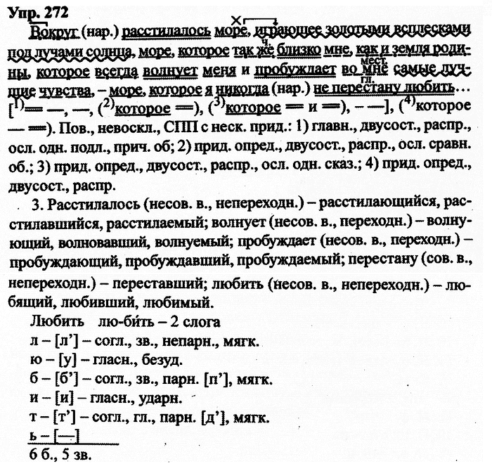 Русский язык, 11 класс, Дейкина, Пахнова, 2009, задание: 272