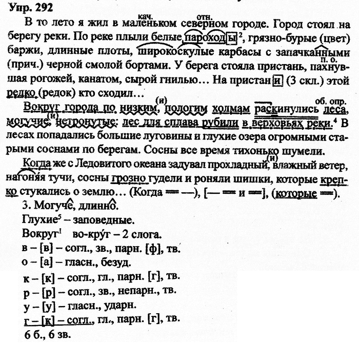 Русский язык, 11 класс, Дейкина, Пахнова, 2009, задание: 292