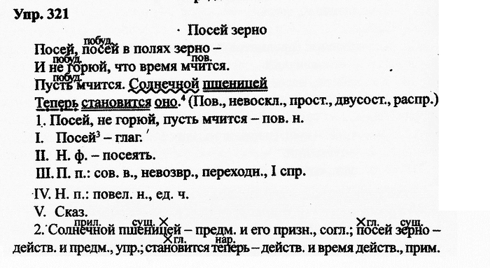 Русский язык, 11 класс, Дейкина, Пахнова, 2009, задание: 321