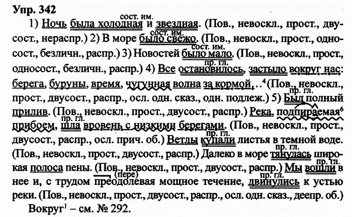 Русский язык, 11 класс, Дейкина, Пахнова, 2009, задание: 342