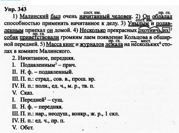 Русский язык, 11 класс, Дейкина, Пахнова, 2009, задание: 343