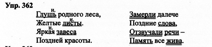 Русский язык, 11 класс, Дейкина, Пахнова, 2009, задание: 362