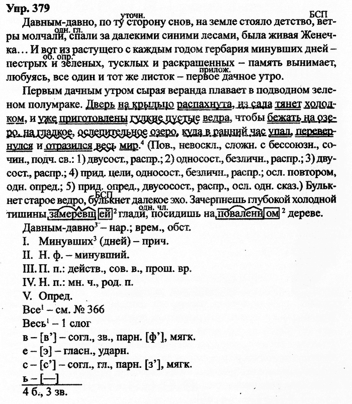 Русский язык, 11 класс, Дейкина, Пахнова, 2009, задание: 379