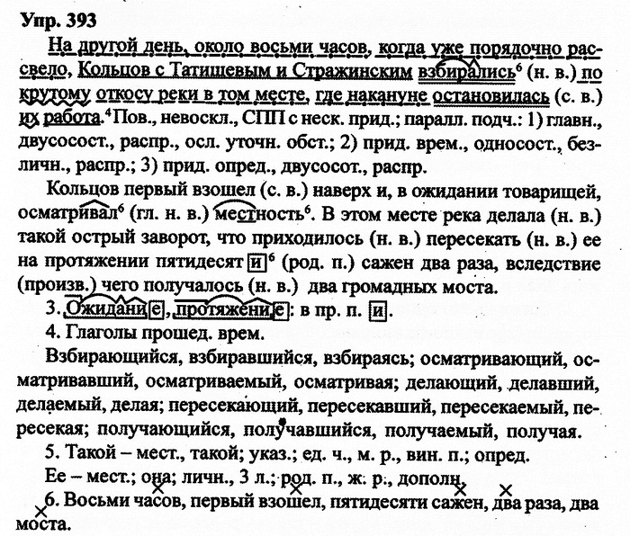Русский язык, 11 класс, Дейкина, Пахнова, 2009, задание: 393