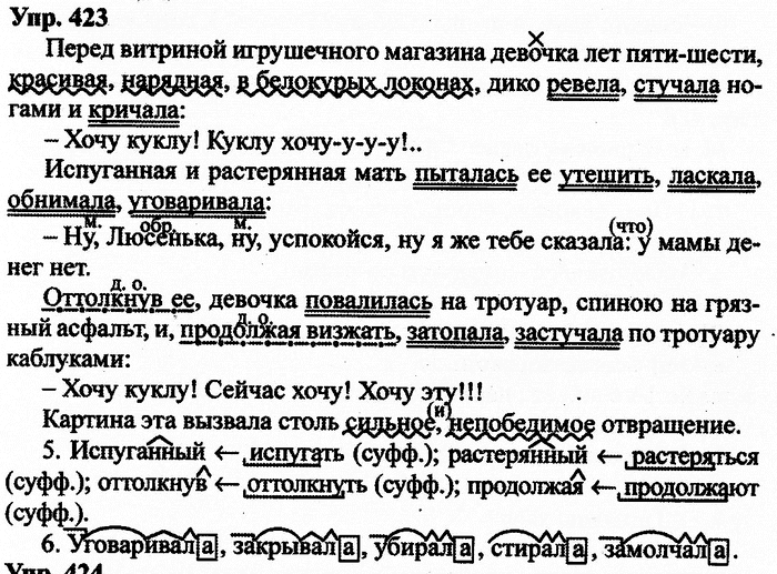 Русский язык, 11 класс, Дейкина, Пахнова, 2009, задание: 423