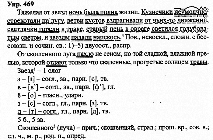 Русский язык, 11 класс, Дейкина, Пахнова, 2009, задание: 469