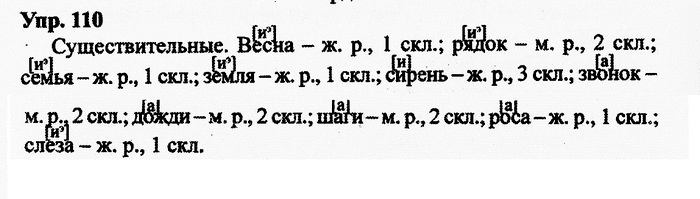 Русский язык, 11 класс, Дейкина, Пахнова, 2009, задание: 110