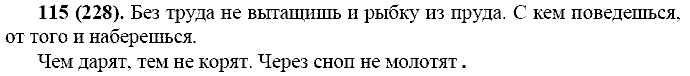 Русский язык, 11 класс, Власенков, Рыбченков, 2009-2014, задание: 115 (228)