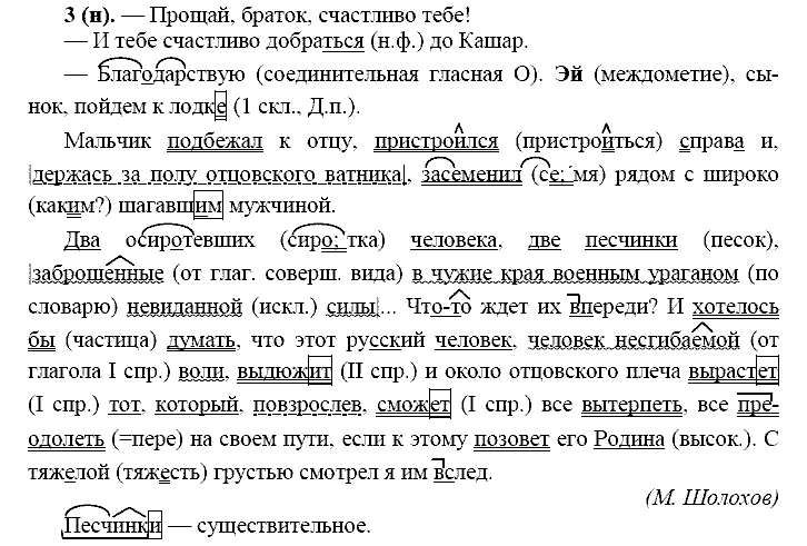 Русский язык, 11 класс, Власенков, Рыбченков, 2009-2014, задание: 3 (н)