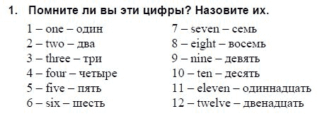 Английский язык, 3 класс, И.Н. Верещагина, 2006-2012, 2. Урок два Задание: 1