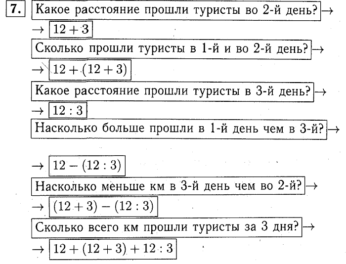 учебник: часть 1, часть 2, часть 3, 3 класс, Демидова, Козлова, 2015, Часть 2. К урокам 45-50 (стр. 20) Задание: 7