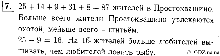 учебник: часть 1, часть 2, часть 3, 3 класс, Демидова, Козлова, 2015, 1.3 Сложение и вычитание чисел (стр. 8) Задание: 7