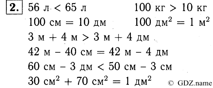 учебник: часть 1, часть 2, часть 3, 3 класс, Демидова, Козлова, 2015, 1.9 Решение задач (стр. 20) Задание: 2