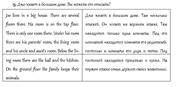 Рабочая тетрадь. Часть 1, 4 класс, Афанасьева, Верещагина, 2014, Урок 21 Задача: 13