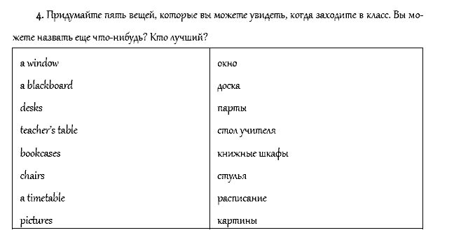 Рабочая тетрадь. Часть 1, 4 класс, Афанасьева, Верещагина, 2014, Урок 14 Задача: 4