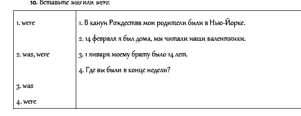 Рабочая тетрадь. Часть 1, 4 класс, Афанасьева, Верещагина, 2014, Урок 6 Задача: 10