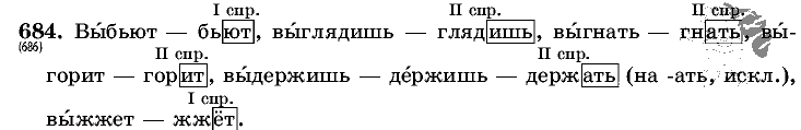 Русский язык, 5 класс, Т.А. Ладыженская, М.Т. Баранов, 2008 - 2015, задание: 684