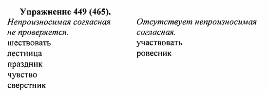 Практика, 5 класс, А.Ю. Купалова, 2007 / 2010, задание: 449(465)