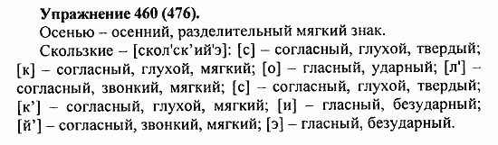 Практика, 5 класс, А.Ю. Купалова, 2007 / 2010, задание: 460(476)