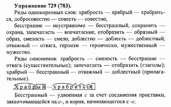 Практика, 5 класс, А.Ю. Купалова, 2007 / 2010, задание: 729(783)