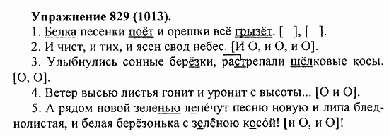 Практика, 5 класс, А.Ю. Купалова, 2007 / 2010, задание: 829(1013)