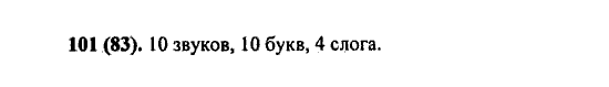Русский язык, 5 класс, М.М. Разумовская, 2004 / 2009, задание: 101(83)